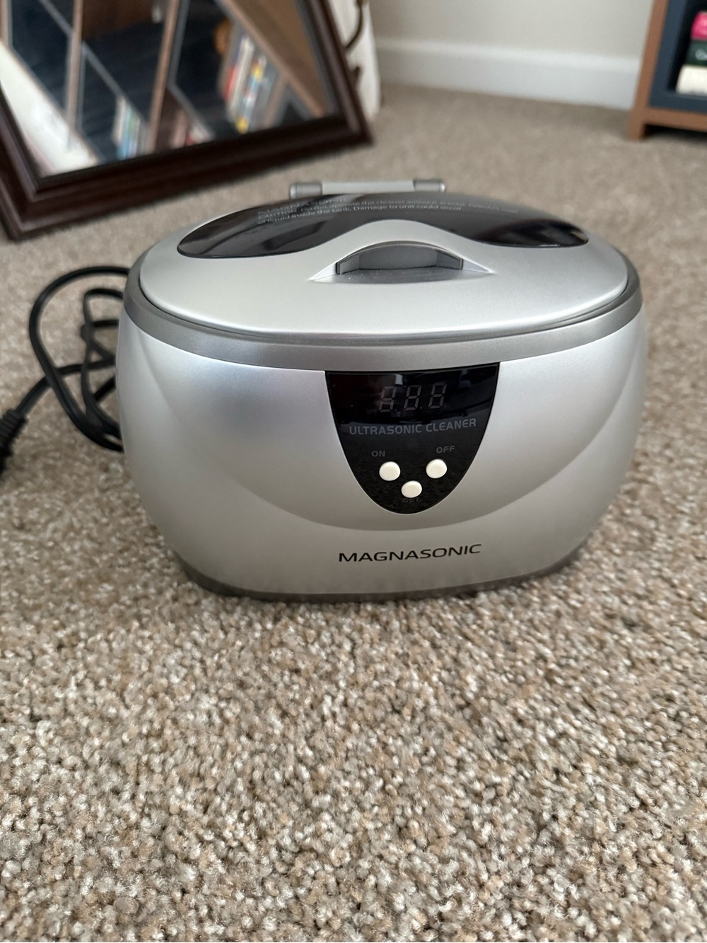Magnasonic Ultrasonic Cleaner - 20oz Stainless Steel Tank